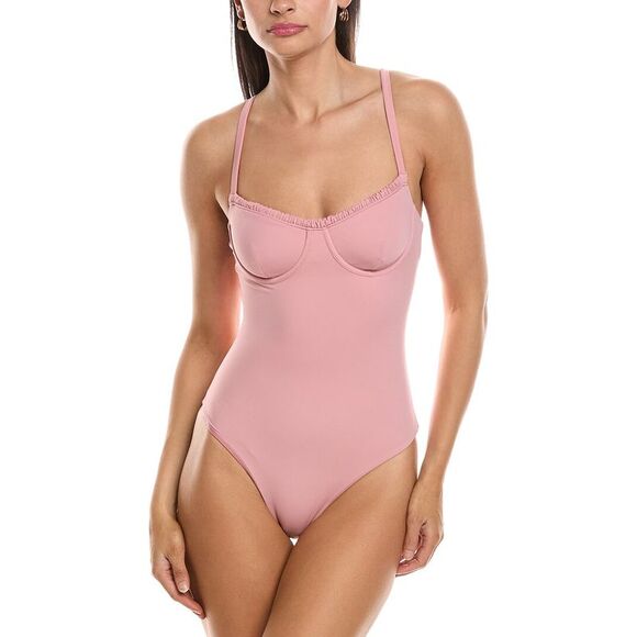 Onia Other - Onia Womens  Marilyn One-Piece, Pink